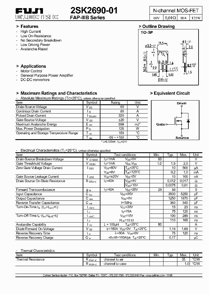 2SK2690_199190.PDF Datasheet