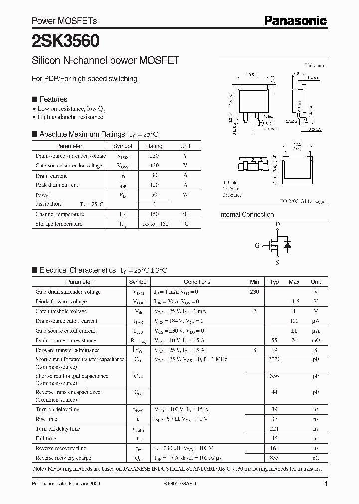 2SK3560_213742.PDF Datasheet