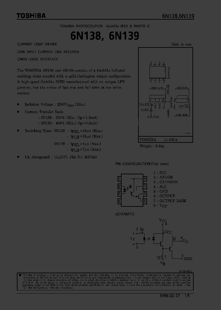 6N139_258594.PDF Datasheet