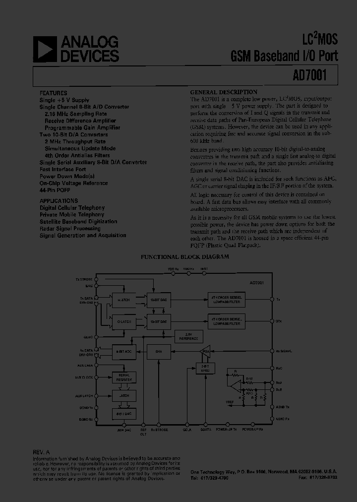 AD7001_220137.PDF Datasheet
