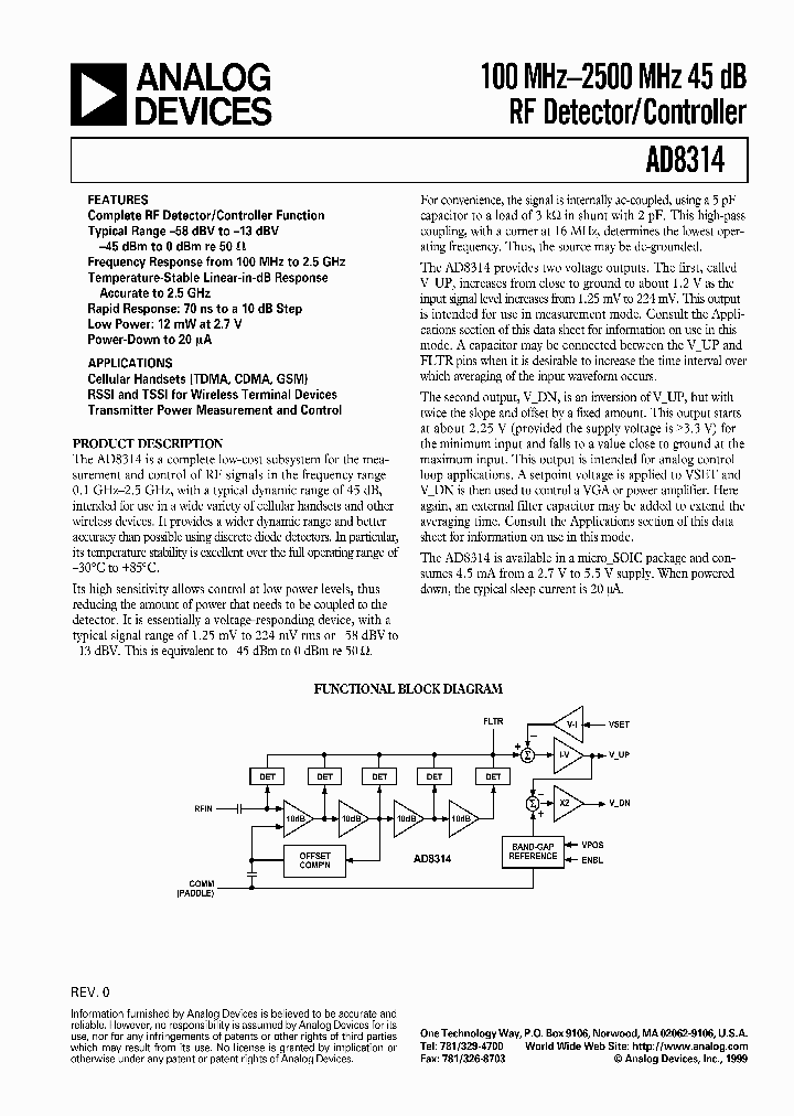 AD8314_215090.PDF Datasheet