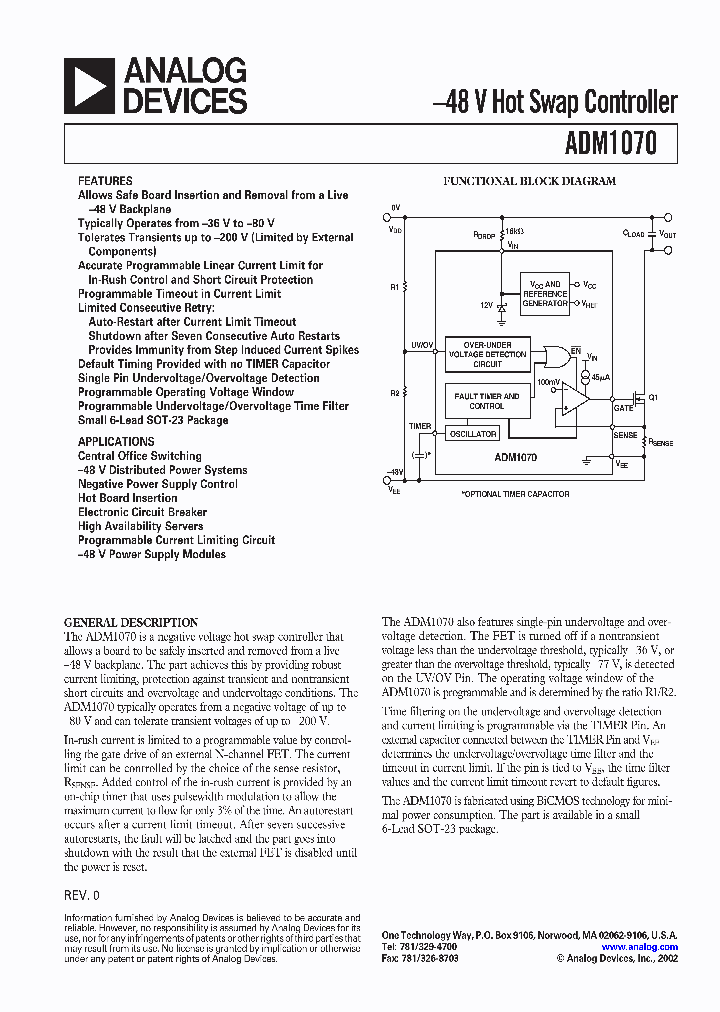 ADM1070ART_212511.PDF Datasheet