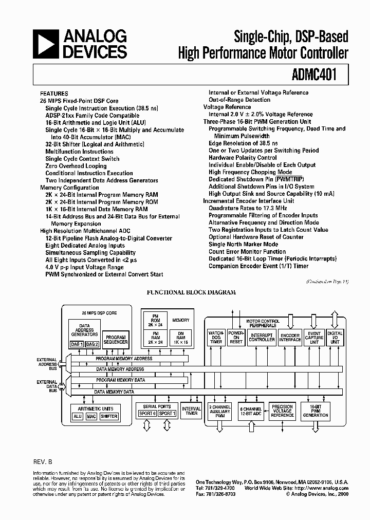 ADMC401_232397.PDF Datasheet