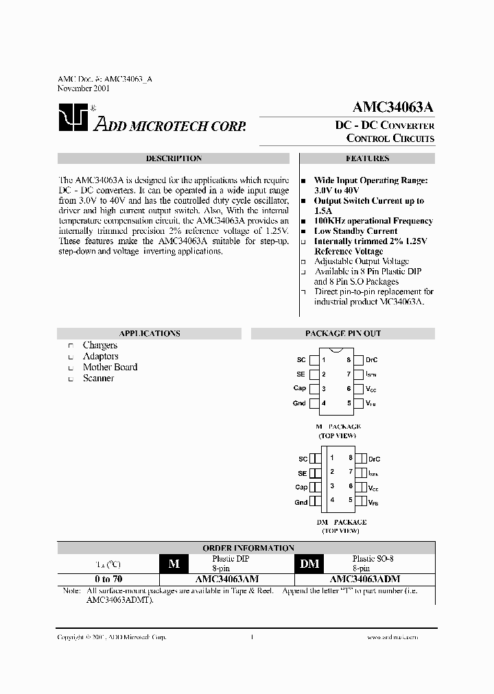 AMC34063_157478.PDF Datasheet
