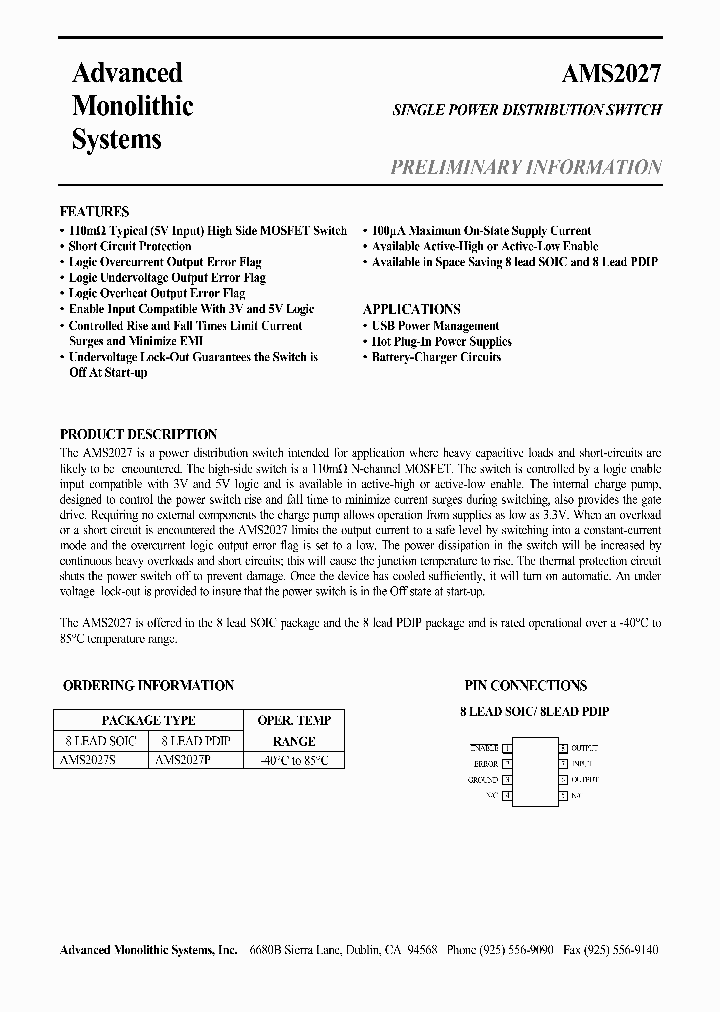 AMS2027_233235.PDF Datasheet