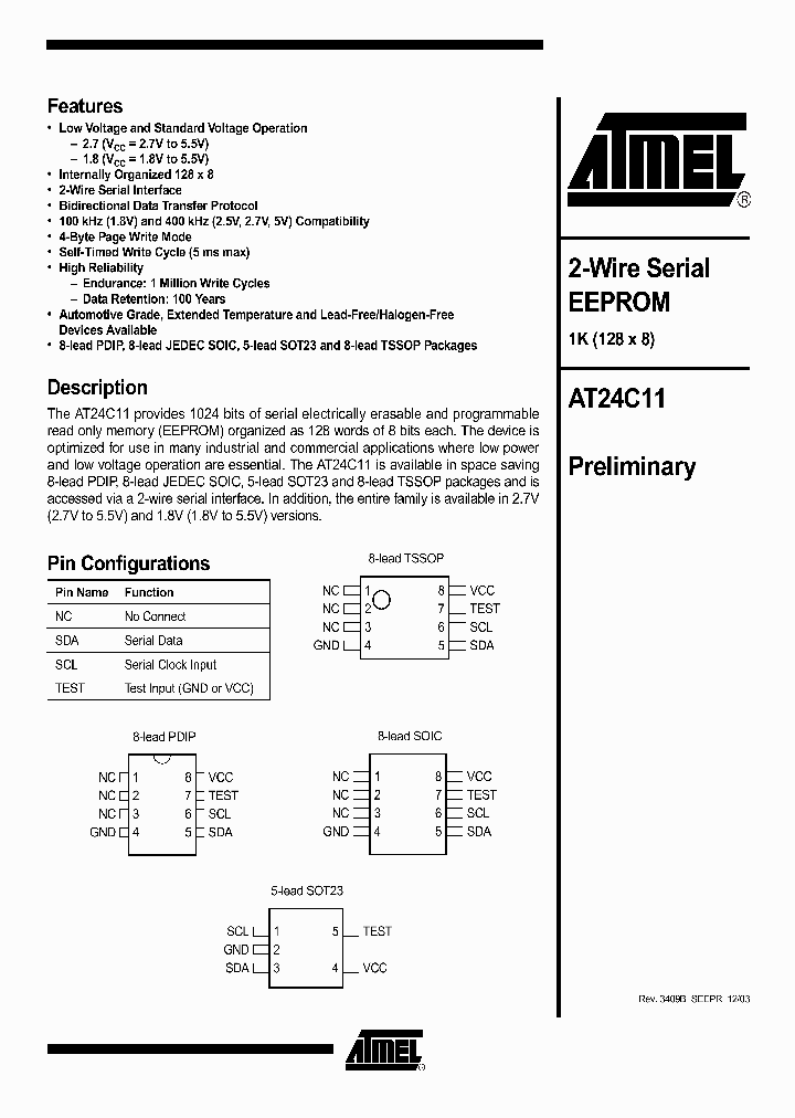 AT24C11_201381.PDF Datasheet