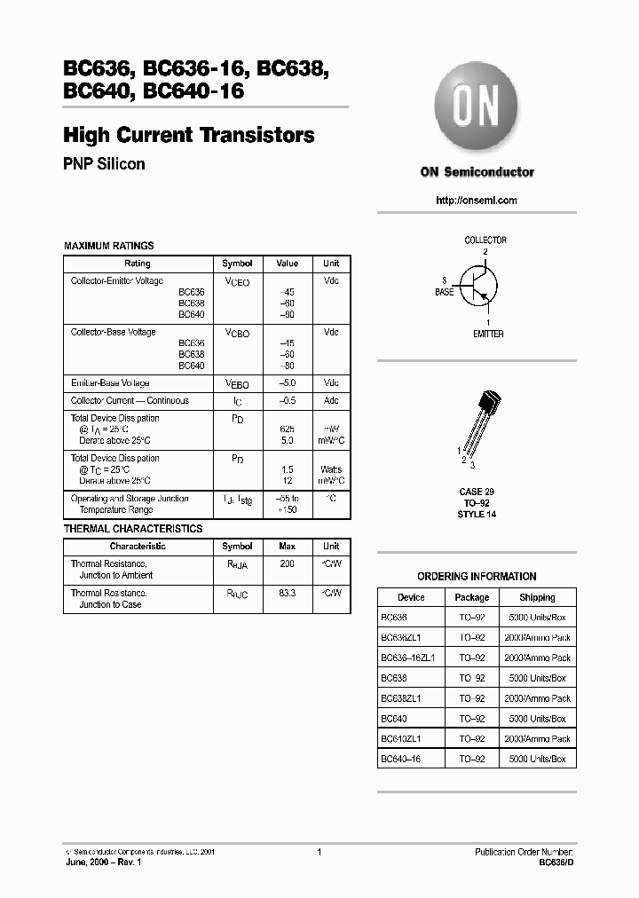 BC638ZL1_213778.PDF Datasheet