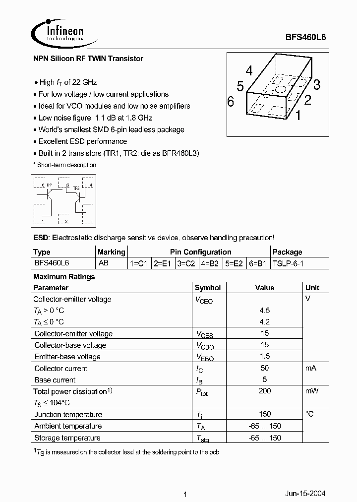 BFS460L6_235848.PDF Datasheet