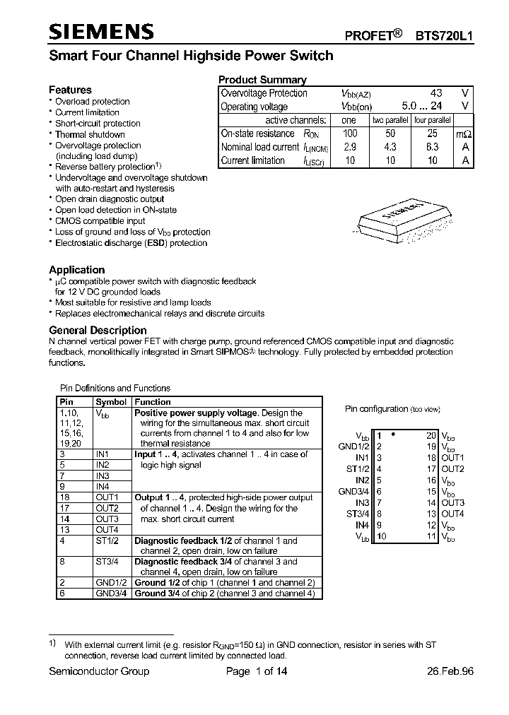 BTS720L1_213592.PDF Datasheet
