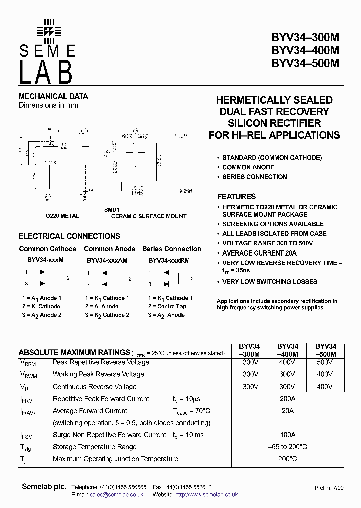 BYV34300M_230021.PDF Datasheet