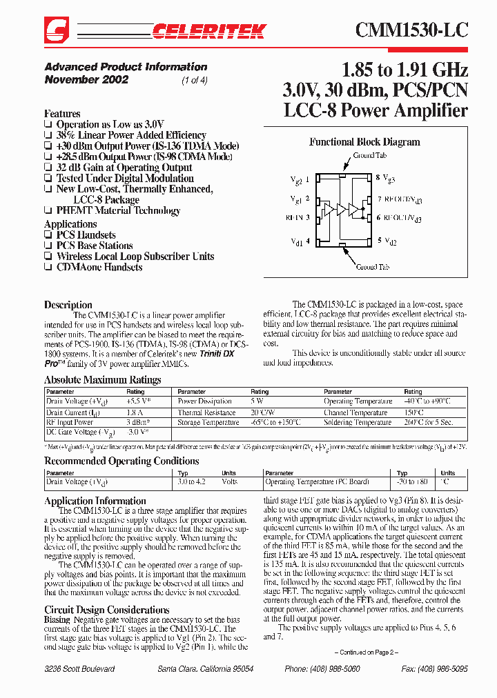 CMM1530-LC_164031.PDF Datasheet