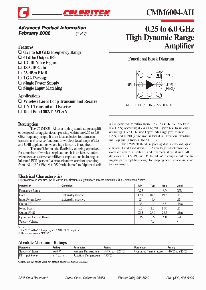 CMM6004-AH_231708.PDF Datasheet