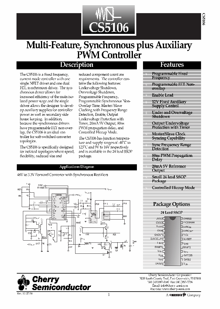 CS5106_234153.PDF Datasheet