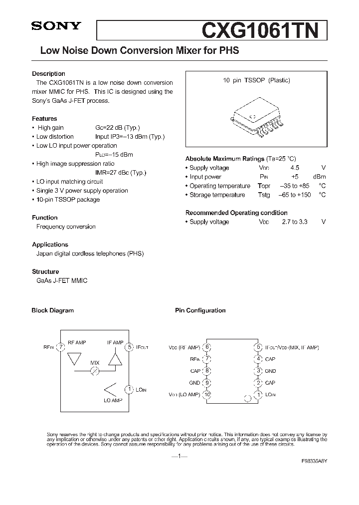 CXG1061TN_220994.PDF Datasheet