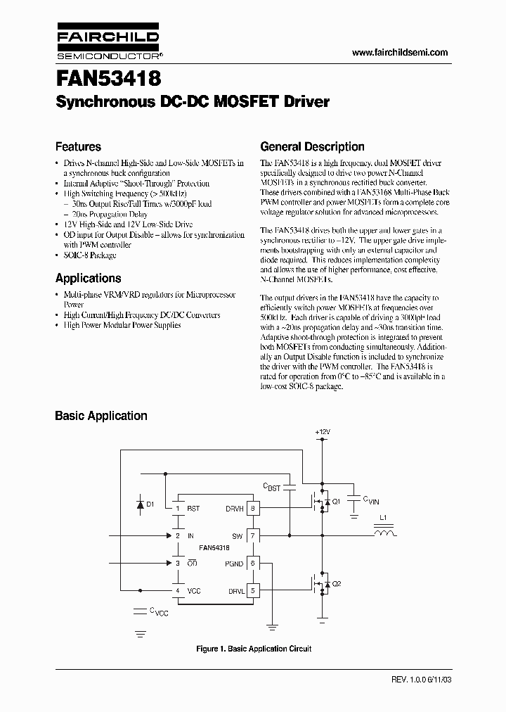 FAN53418_212674.PDF Datasheet
