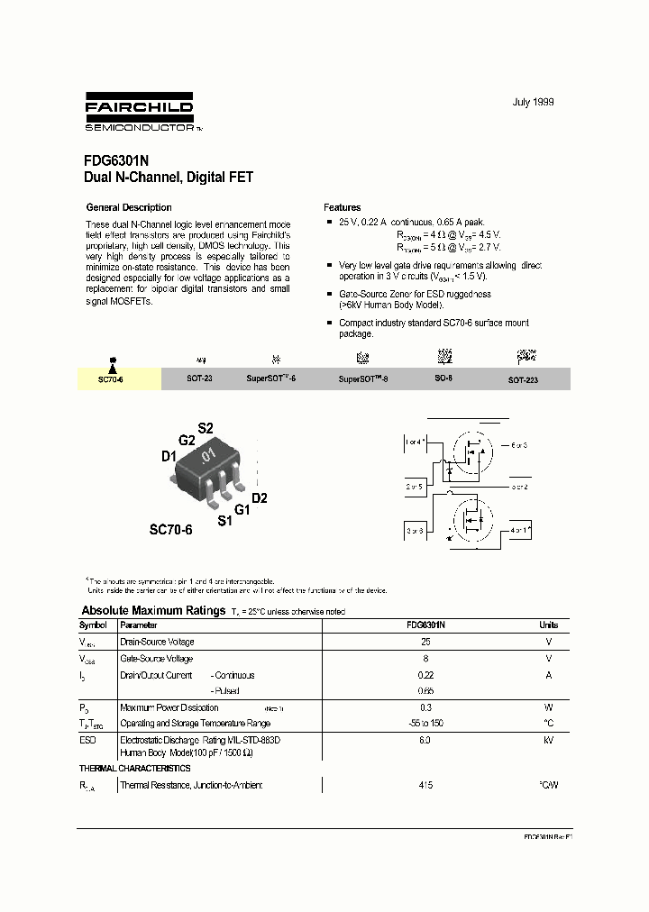FDG6301N_237670.PDF Datasheet