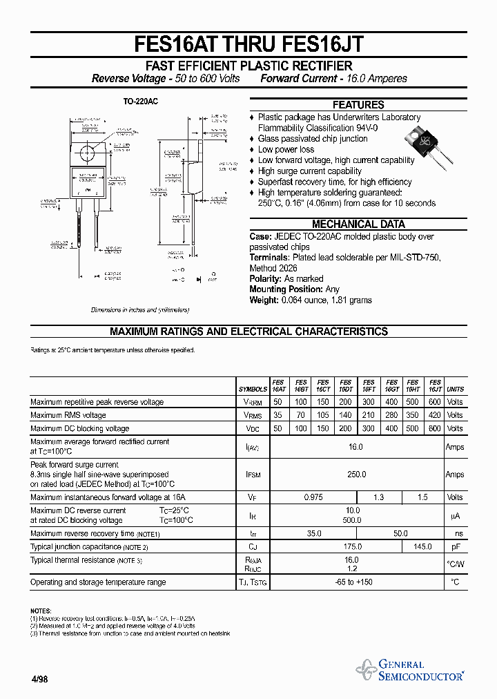 FES16CT_212774.PDF Datasheet