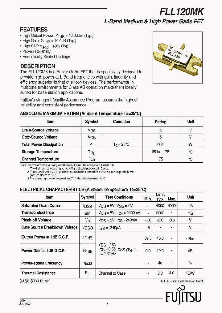 FLL120MK_190286.PDF Datasheet
