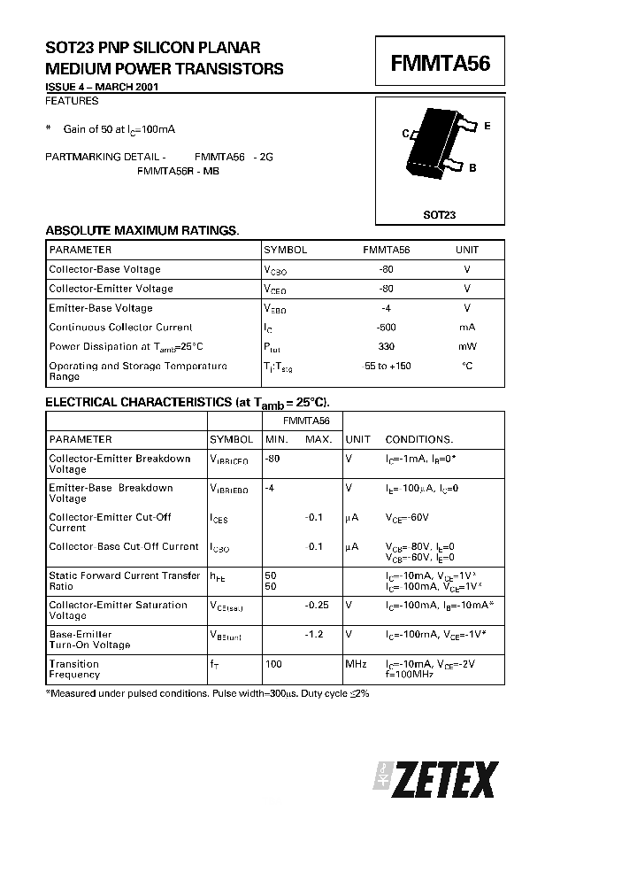 FMMTA56_238680.PDF Datasheet