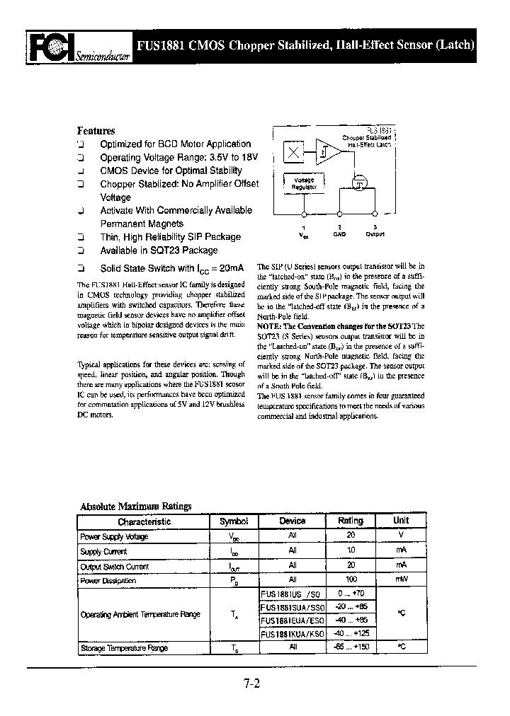 FUS1881_257179.PDF Datasheet