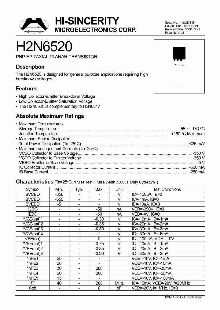 H2N6520_231734.PDF Datasheet