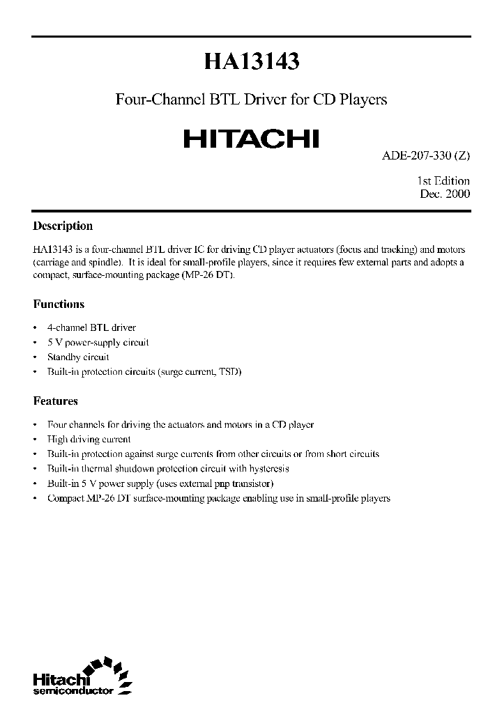 HA13143_214531.PDF Datasheet