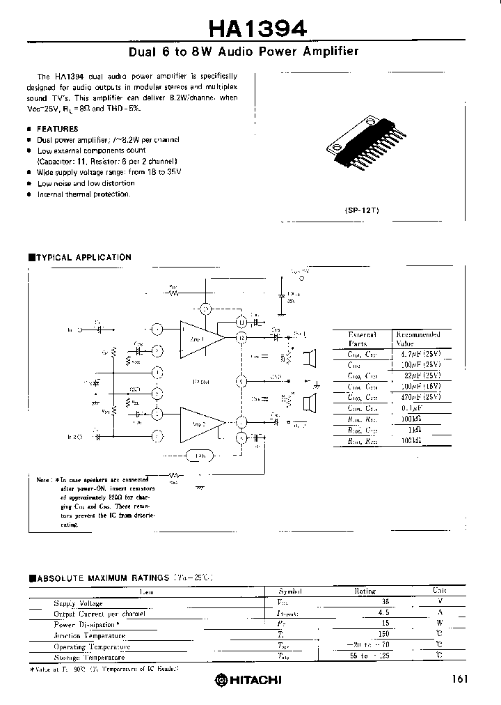 HA1394_263644.PDF Datasheet