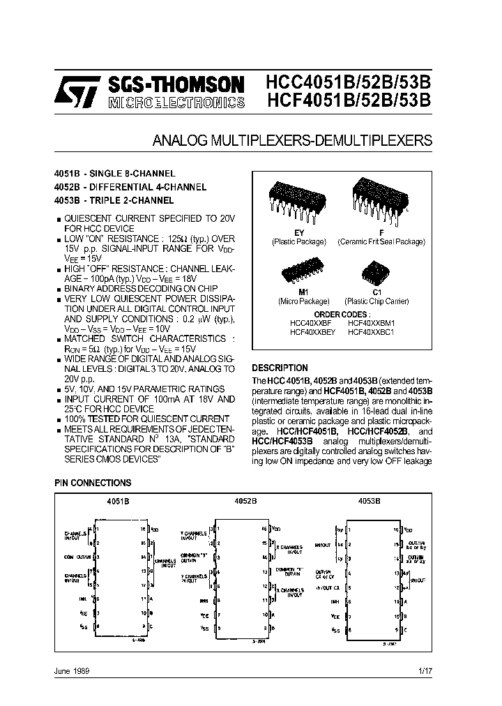 HCF4051_96443.PDF Datasheet