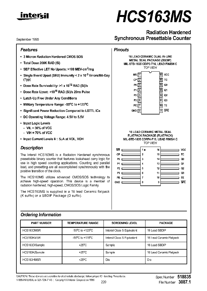 HCS163D_219552.PDF Datasheet