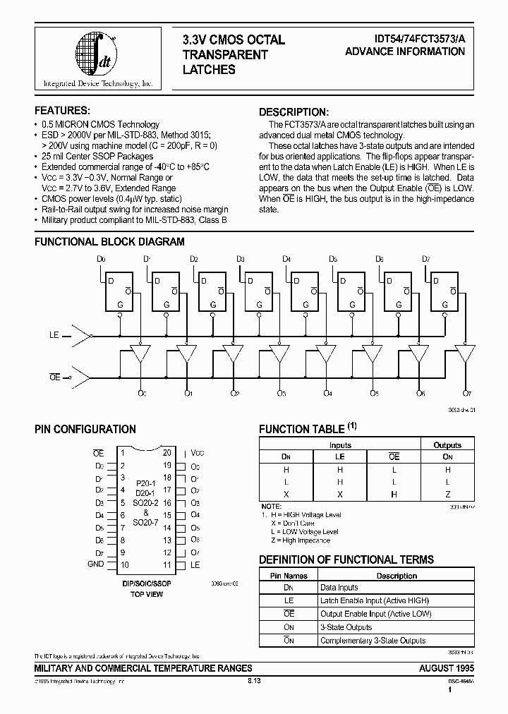 IDT54FCT3573D_214930.PDF Datasheet