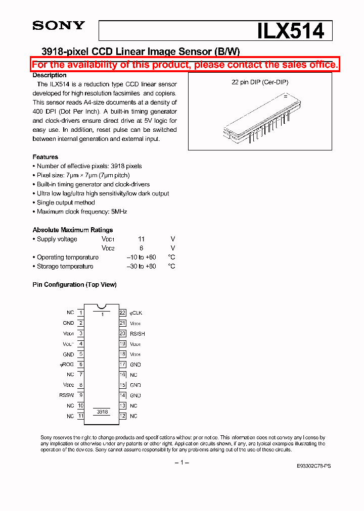 ILX514_232832.PDF Datasheet