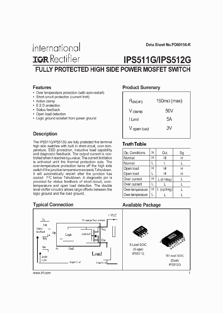 IPS512G_26653.PDF Datasheet
