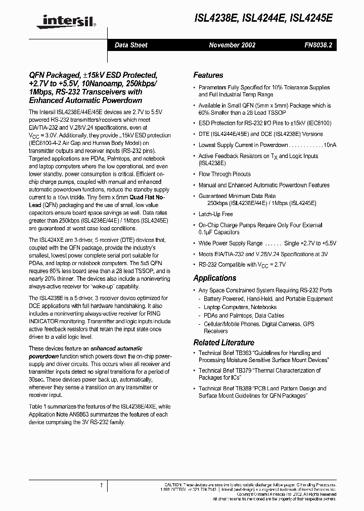 ISL4244EIR_155233.PDF Datasheet
