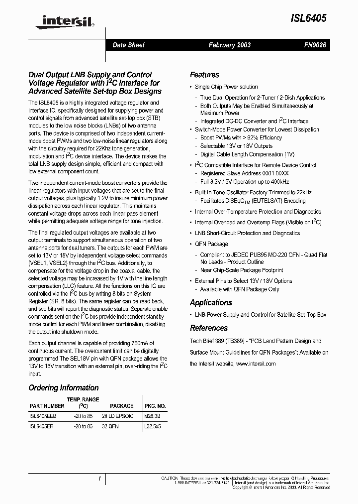 ISL6405_174425.PDF Datasheet