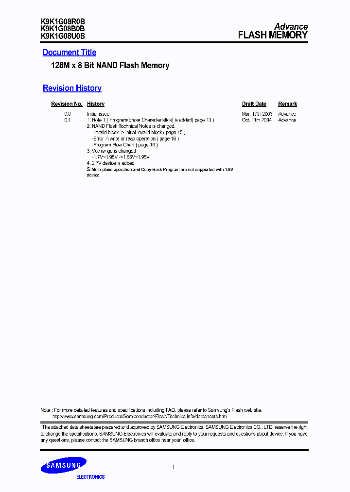 K9K1G08U0B_212085.PDF Datasheet