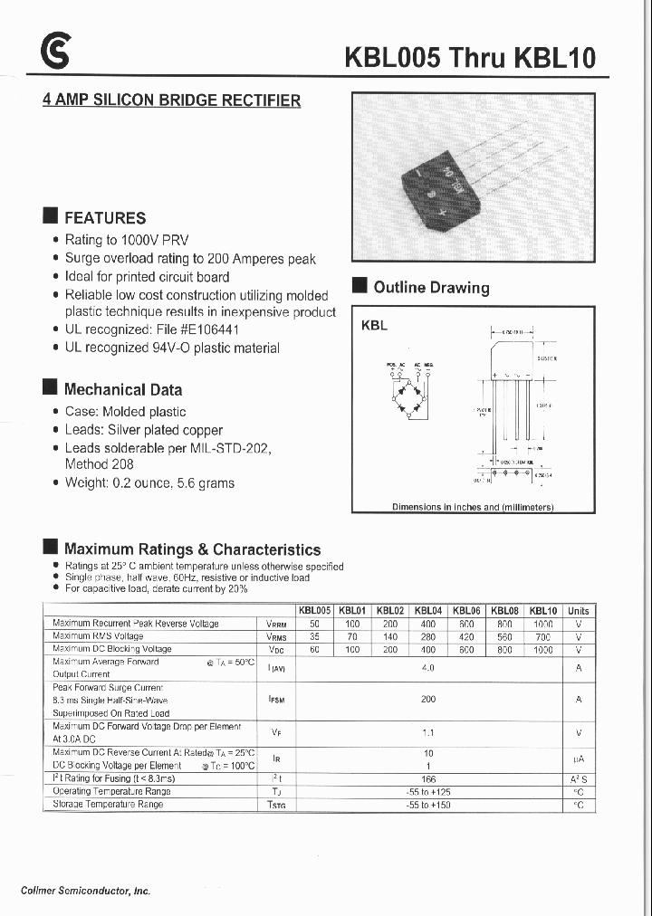 KBL06_211893.PDF Datasheet