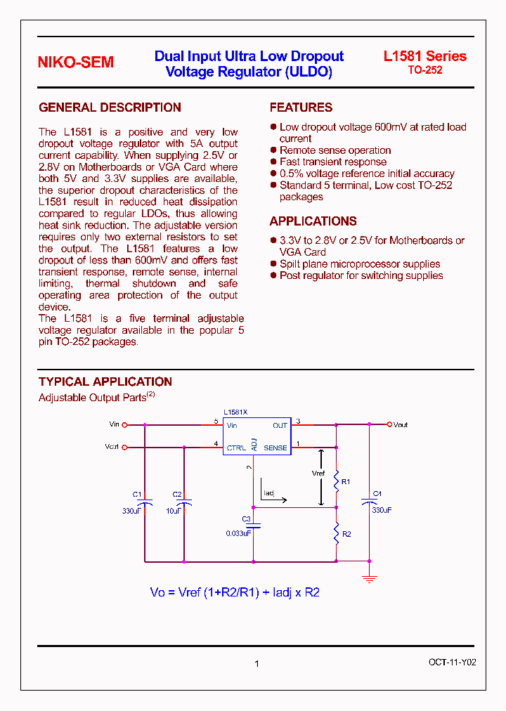 L1581_238500.PDF Datasheet