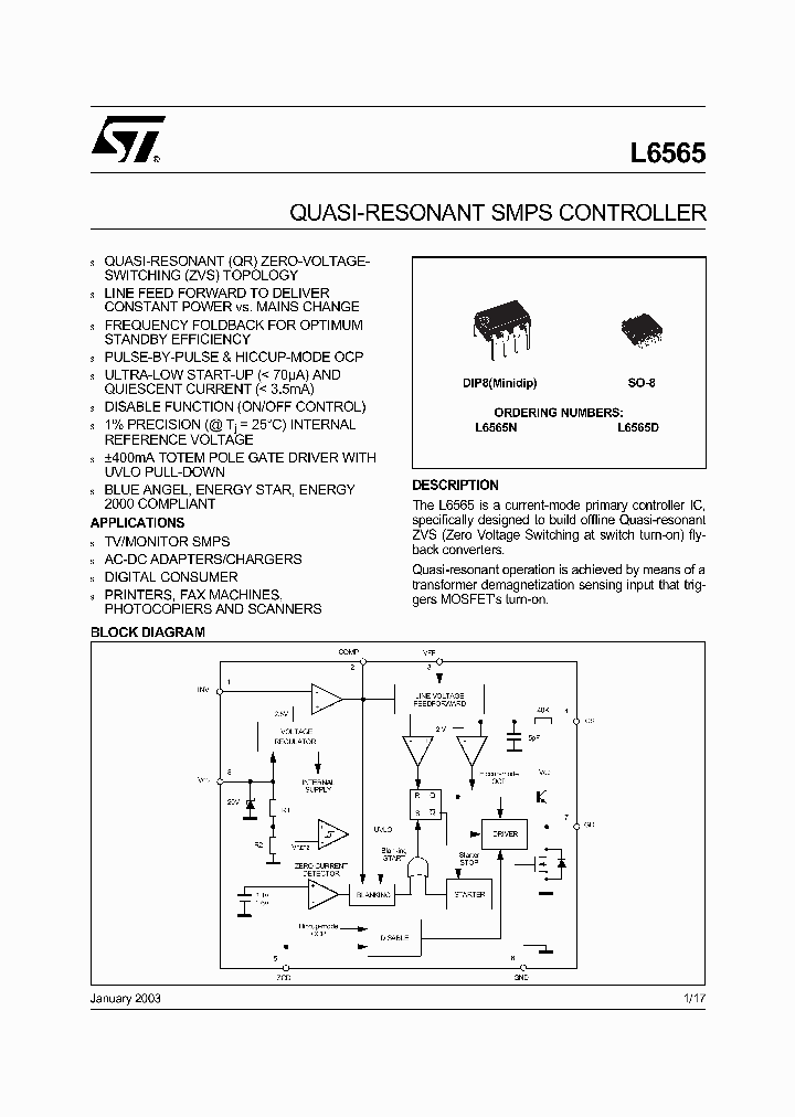L6565D_159595.PDF Datasheet