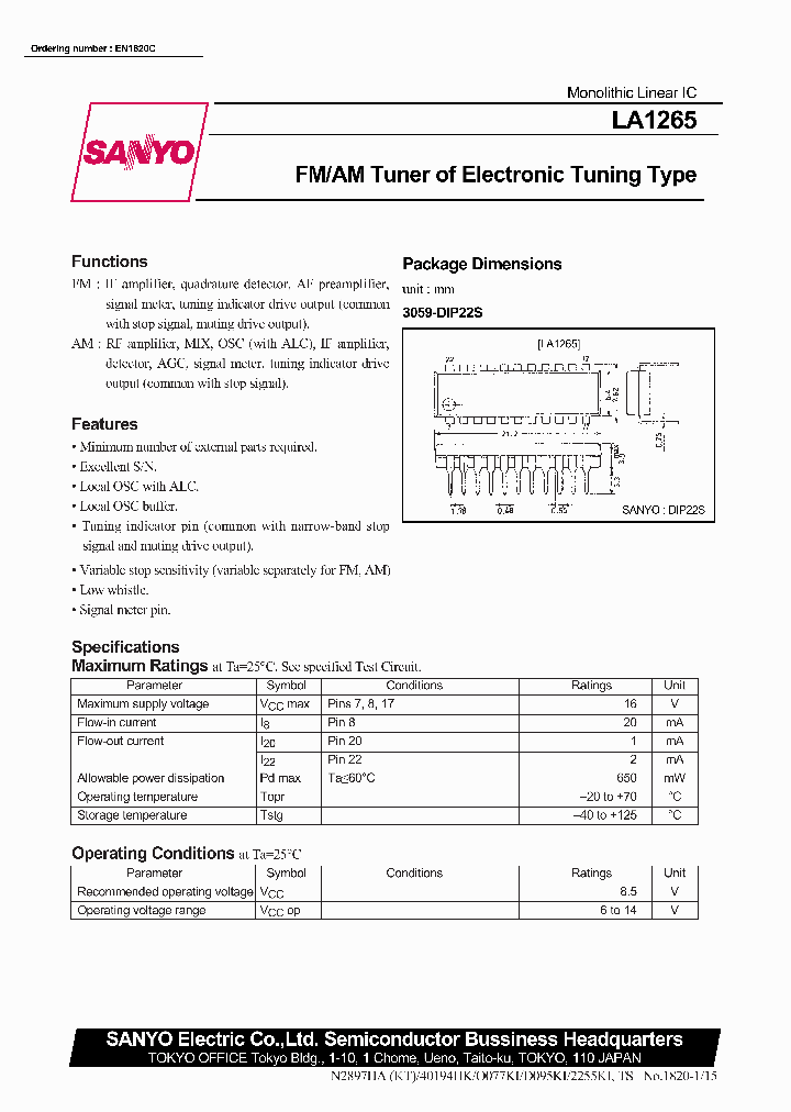 LA1265_222933.PDF Datasheet