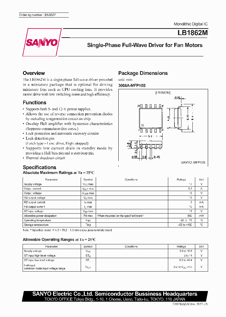 LB1862M_230003.PDF Datasheet