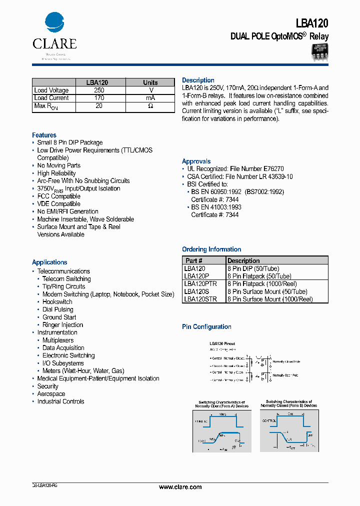 LBA120_212310.PDF Datasheet