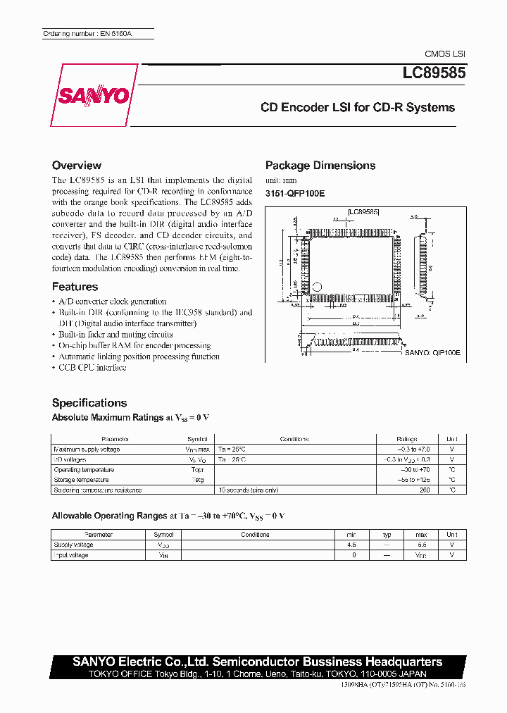 LC89585_227423.PDF Datasheet