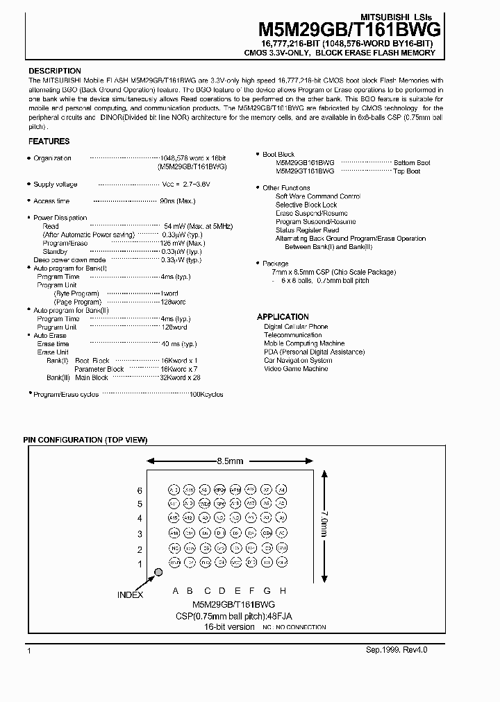 M5M29GB_213722.PDF Datasheet