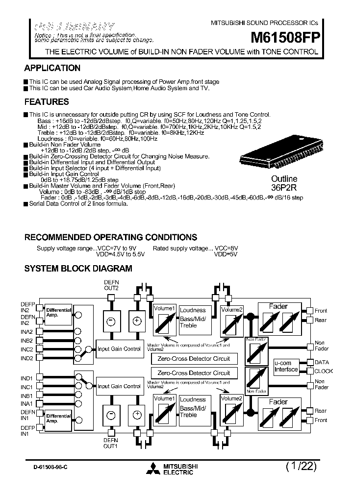 M61508FP_217049.PDF Datasheet