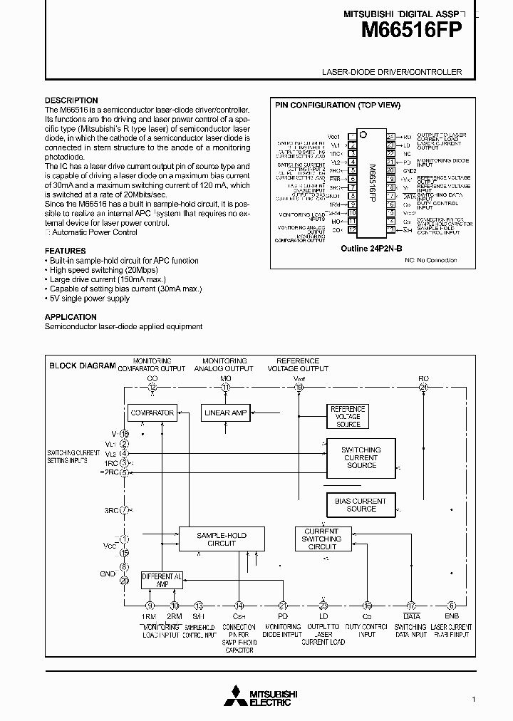 M66516FP_219906.PDF Datasheet
