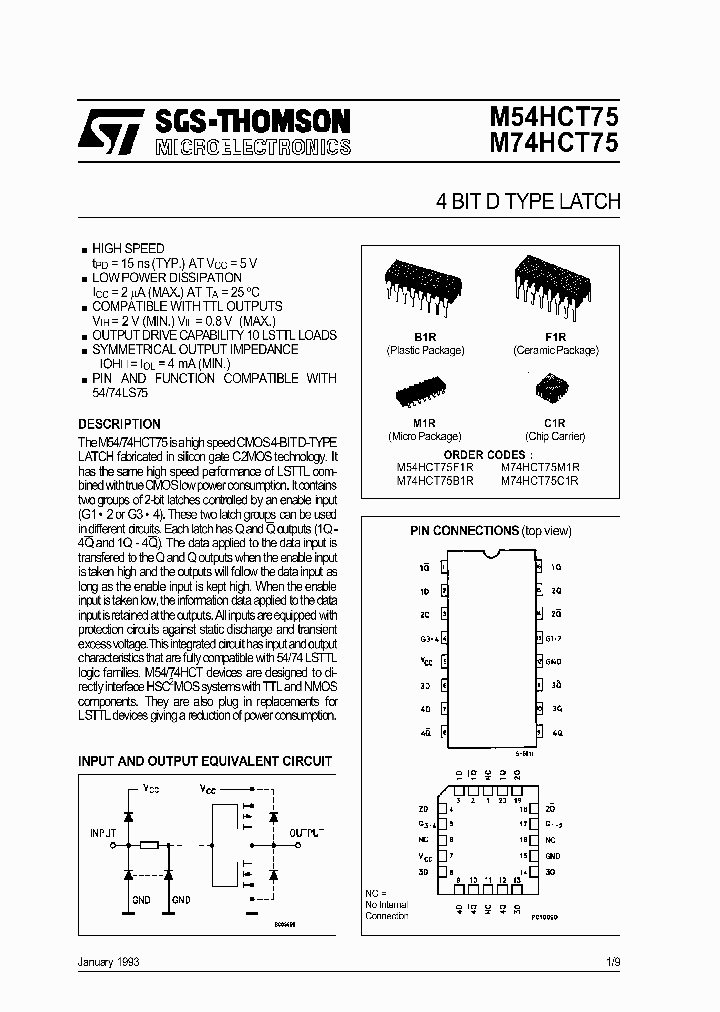 M74HCT75_213842.PDF Datasheet