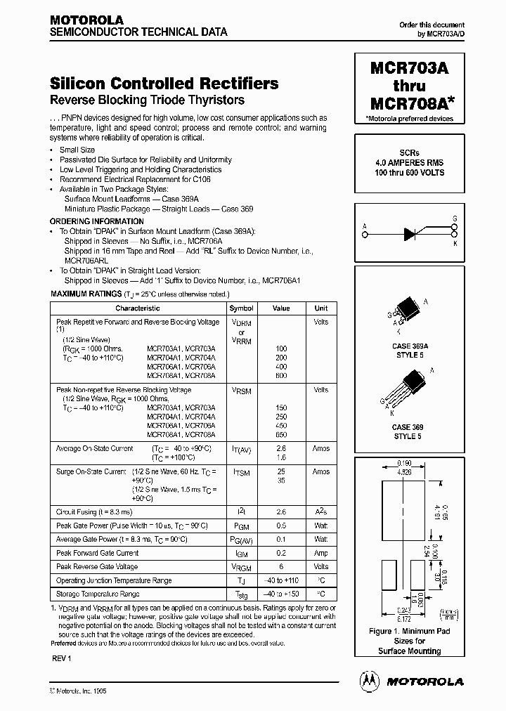 MCR708A_94920.PDF Datasheet