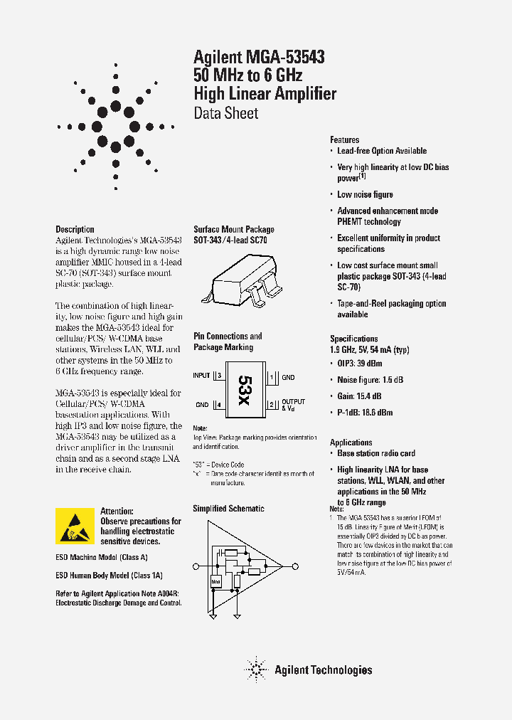 MGA-53543_166980.PDF Datasheet