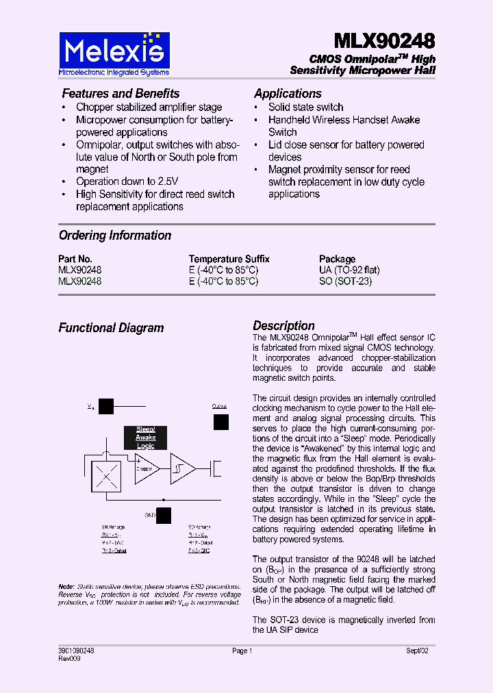 MLX90248_202314.PDF Datasheet