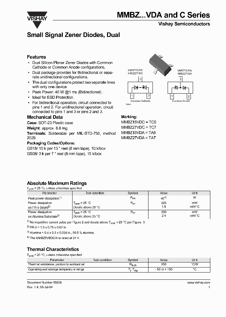 MMBZ15VDC_227854.PDF Datasheet